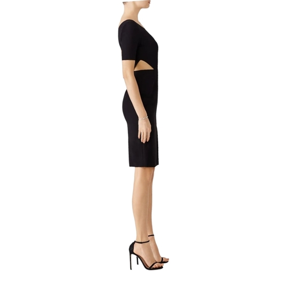 Jill Jill Stuart Black Cutout Sheath Dress Size 4 - Picture 3 of 12
